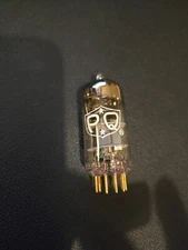 One Matched Pair of Early 6922 PQ Tubes, By Amperex of USA