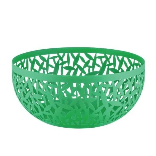 Cestino Frutta Centrotavola CACTUS! Alessi MSA04/21GR Rotondo Verde 21 cm