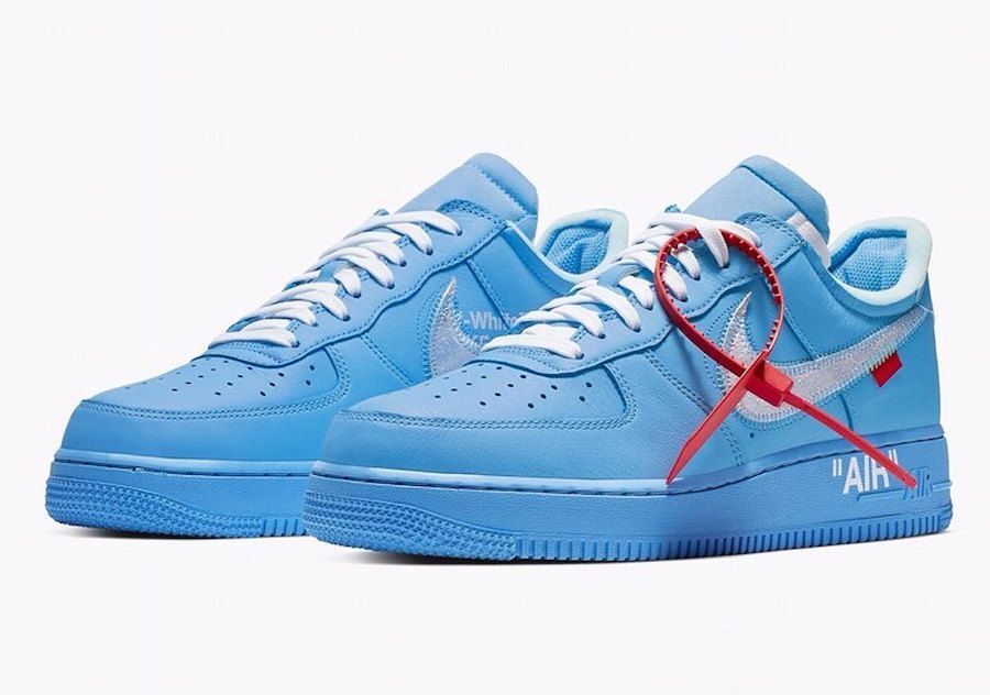 CI1173-400 Off-White × Nike Air Force 1 Low MCA University