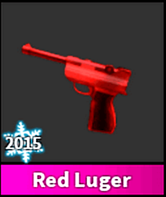 RED LUGER MM2 GODLY, ROBLOX MURDER MYSTERY 2