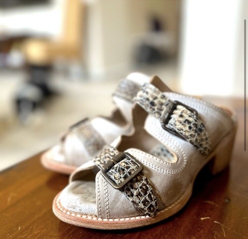 Freebird Caprice Women's Leather Sandals Sz/ Color Ice Multi - Picture 2 of 11