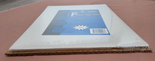C. Jenkins Freezer Paper Sheets 8.5"X11", Quilting, Printing, New,  50/Pkg - Picture 2 of 5