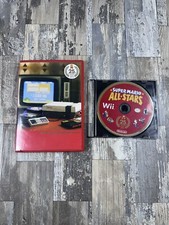Nintendo Wii  Super Mario All Stars With Bonus CD And Book No Slipcover Wii