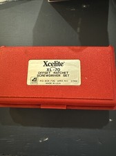 XCELITE BRAND XL-70 OFFSET RATCHET SCREWDRIVER SET USA USED CONDITION