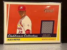 Alex Reyes 2016 Topps Heritage Minors Clubhouse Collection Relic Patch Cardinals