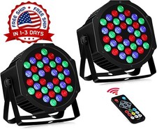 2 Luz De Escenario Para DJ Multifunci n Control Remoto DMX Activado Sonido LED..