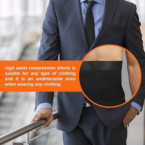 Men Faja Colombiana para Hombre High Waist Stomach Shaper Shapewear Boxer Briefs - Picture 7 of 29