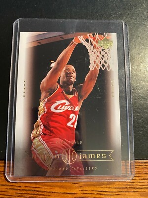 2003 UPPER DECK BOX SET #15 LEBRON JAMES (RC)!! MINT ROOKIE CARD