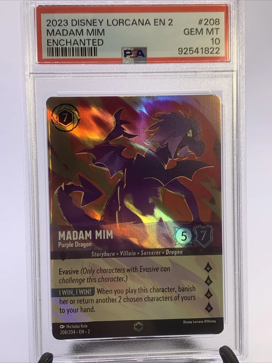 Madam Mim - Purple Dragon 208/204 Rise of the Floodborn for sale