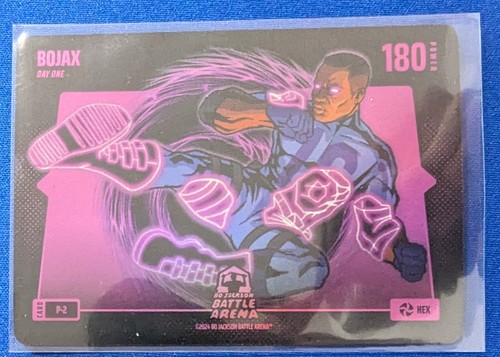 2024 Bo Jackson Battle Arena Bojax Purple Hex Battlefoil SP Day One