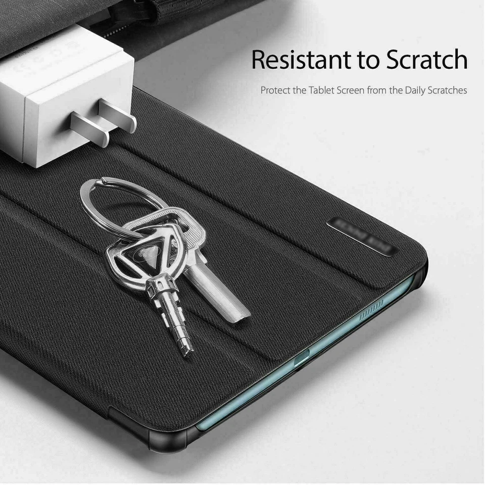 Tablet Case Trifold Folio Stand For Samsung Galaxy Tab A8 10.5'' 2021 Full Cover - Image 3 of 4