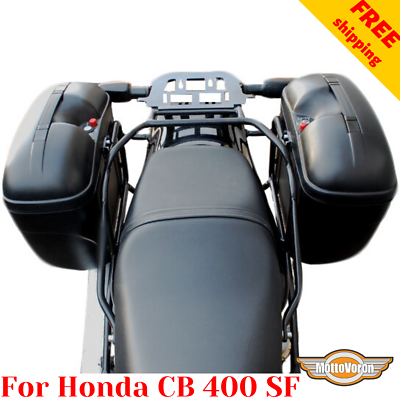 For Honda CB 400 SF Luggage rack system CB400 Super Four Pannier