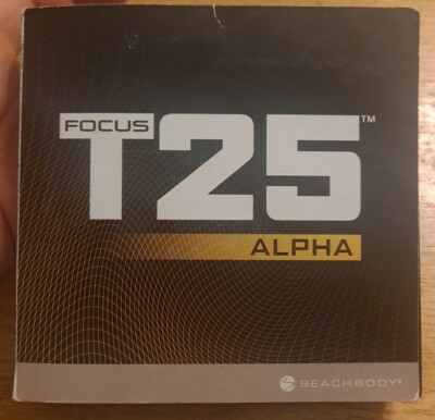 FOCUS T25 Alpha + Beta Get It Done Workout 10 Disc DVD Set Beachbody