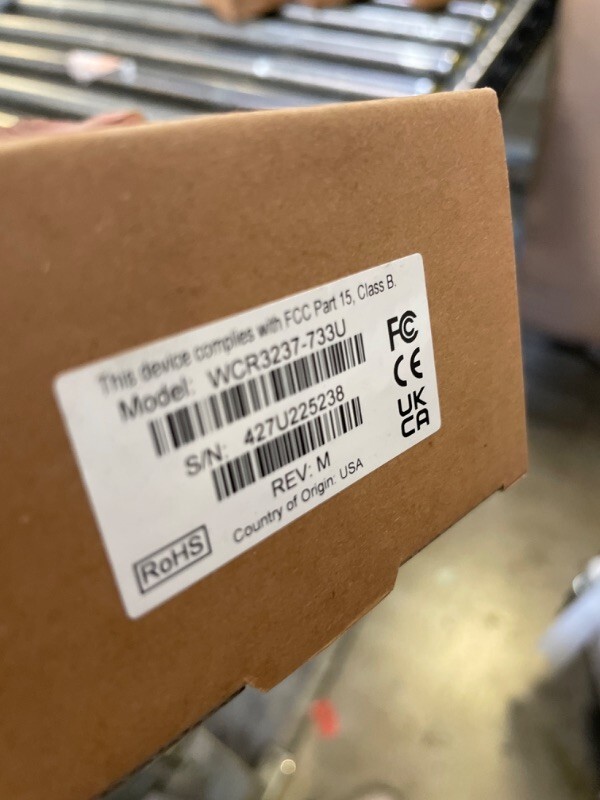 ID TECH WCR3237-700US B 1810 ID TECH, OMNI BARCODE READER, INFRA RED,