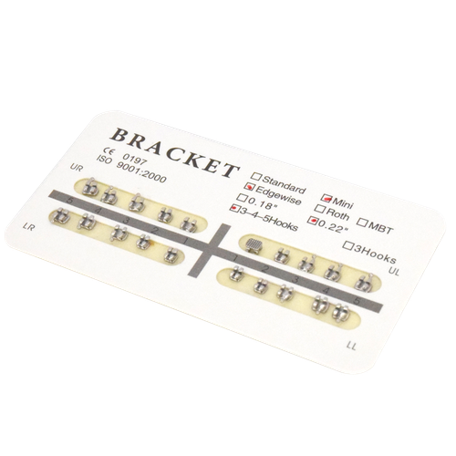 Dental Bracket Ultradünner Monoblock MIM Edgewise ROTH MBT 022 018 345 Haken - Bild 15 von 48