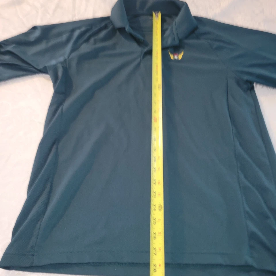 Camisa polo de golf Sport Tek verde con botones THE MISQUAMICUT CLUB mediana M Watch Hill Foto 4 de 4