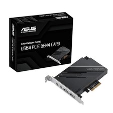 ASUS USB4 PCIe Gen4 Card Dual USB4 Ports DisplayPort 1.4, PCIe 4.0 x4 Interface