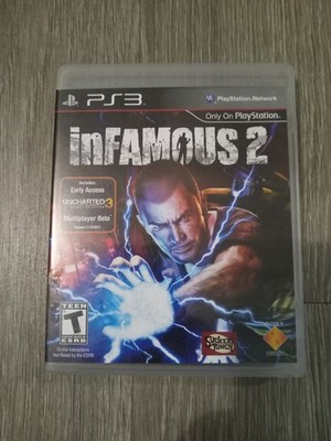 inFamous 2 (Sony PlayStation 3, 2011) CIB Complete With Manual, PS3