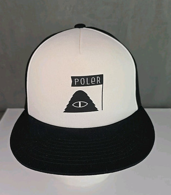 Poler Summit Hat Snapback Camp Vibes foam trucker cap NEW
