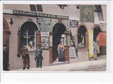 GIBRALTAR: smart beanland and co printers, postcard shop - very good condition