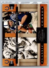2008 Donruss Classics Classic Combos  Jim Parker/Raymond Berry #/1000