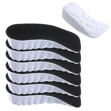 3 Pairs Orthopedic High Pads Height Increase Insoles Support Insoles Height B...