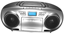 NS-BBBT20 Boombox Bluetooth AM/FM Radio CD  Cassette Player