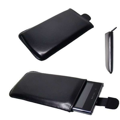 caseroxx Slide-Etui für LG Prada Phone 3.0 in schwarz aus Kunstleder