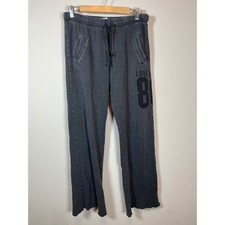 Y2K 2000's PINK Victoria's Secret Grey Love 86 Graphic Sweatpants Size S