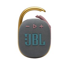JBL Clip 4 Gray Portable Bluetooth Speaker Open Box 