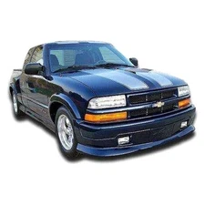 For Chevy S10 1994-2004 KBD EX Spec Style Front Bumper Lip Unpainted