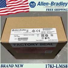 New Factory Sealed AB 1783-LMS8 Stratix 2500 Managed Switch 1783LMS8