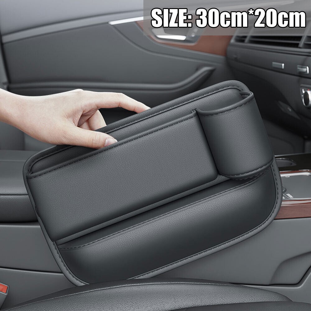 Car Seat Gap Organizer with Phone Holder & Storage Compartment