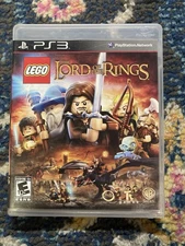 LEGO Lord of the Rings (PlayStation 3, PS3) CIB W/ Case & Manual. Tested Working