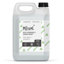 Hand Soap Wash Liquid 5L Refill - Lime, Basil & Mandarin Infused Hand, 4.06 per litre