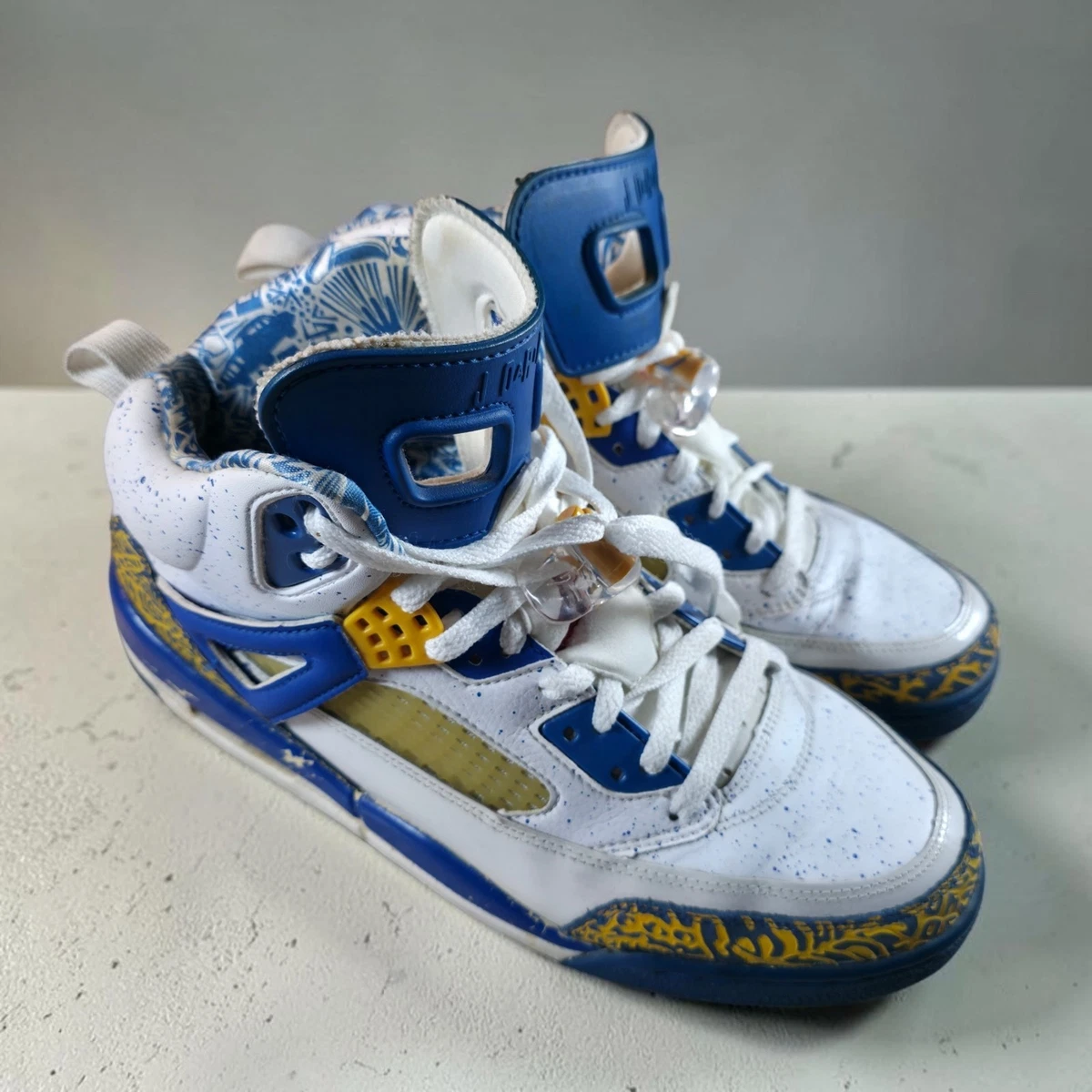 Jordan Spizike "Do The Right Thing" Turnschuhe 315371-162 Herren Größe 11,5 Y2K