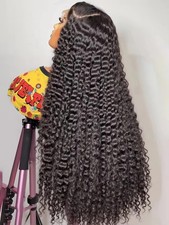 Water Wave 13x4 13x6 HD Lace Frontal Wigs Brazilian Brazilian Hair Pre Plucked