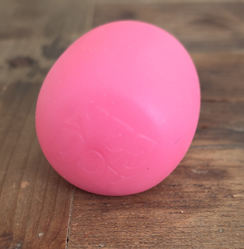 Nee Doh UV Color Changing To Magenta- Squeeze Stress Relief Ball, Squeezable