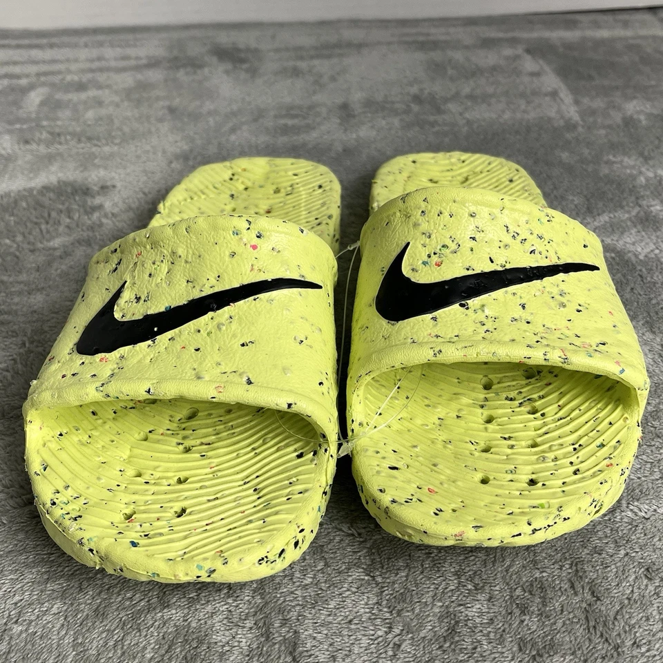 男子 Nike Kawa Slide SE 'Cater 尺码 5 米 尺寸 6 带“Light Lemon Twist”配色 — 第 2/4 张图片