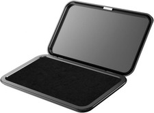 Fingerprint Ink Pad Ultra-Black Quick-Dry Washable Ink, Flawless 10,000 Finge