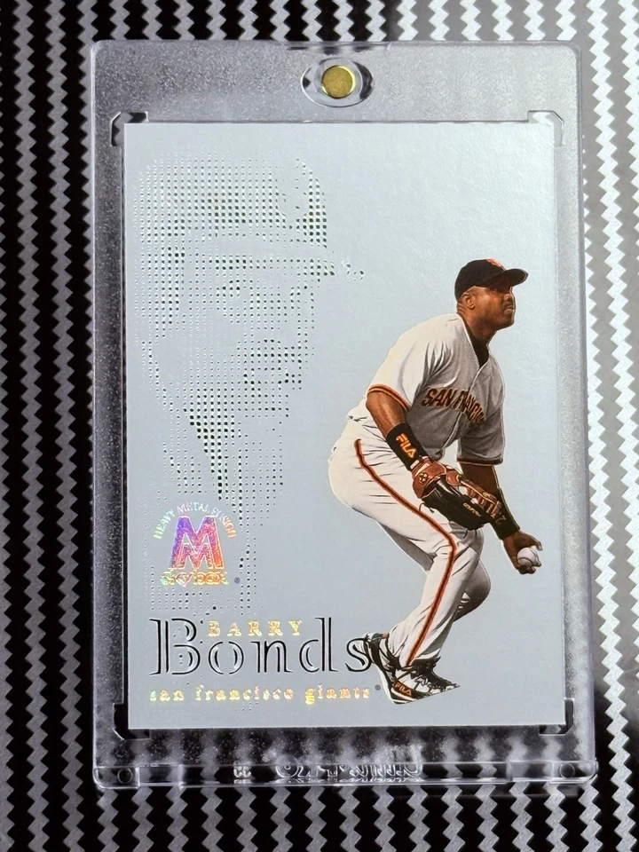 1999 SkyBox Metal Barry Bonds “Heavy Metal Fusion” SSP #22F🔥Rare Insert!🔥 - image 2 of 4