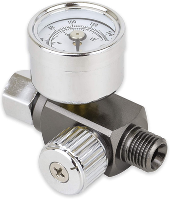 #ad Air Adjusting Regulator Valve with Pressure Gauge for Spray Guns and Air Tools $29.24