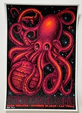 Widespread Panic Poster Las Vegas 2018 Official Silkscreen Todd Slater S/N RARE