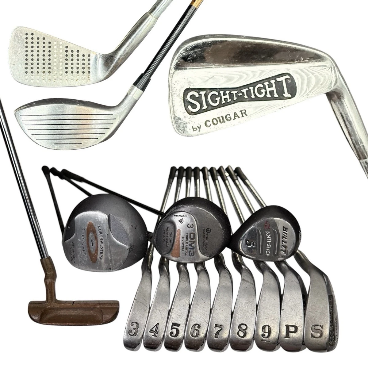 Dunlop Men Graphite Shaft Iron Golf Clubs for sale | eBay