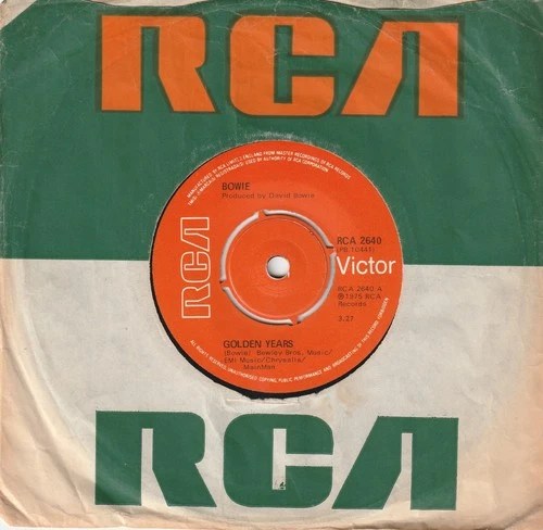 7" - David Bowie - Golden Years - RCA Victor - RCA 2640