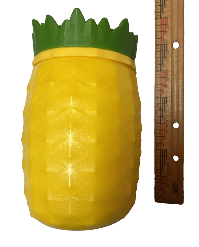 Enfriador de piña Cool Gear 16 oz amarillo sin pajita Foto 4 de 4