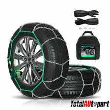 2x New Anti-skid Snow Chains 16mm For 28575-16 27570-17 28565r17 26570r17.5