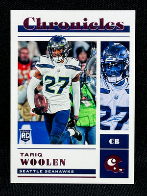 2022 Panini Chronicles Football - TARIQ WOOLEN RC ROOKIE #46 - SEATTLE SEAHAWKS