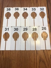 Clothing Rack Rectangular Size Divider Women's Assortment Hanger Retail Store