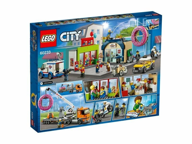 LEGO 60233 City Animated TV Series Donut Shop Opening 790 Pieces Ages 6+ - Image 3 of 3